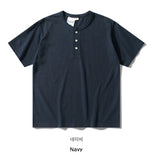Stayble Henley-Neck Short Sleeve