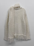 [Muffler SET] Vintage Boucle Long Knit