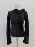Brush Halterneck Bolero Set