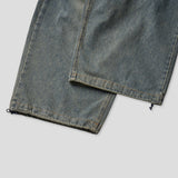 SA Washed Balloon Banding Denim