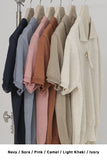 [Premium] Ete Linen Collar Short Sleeve Knit
