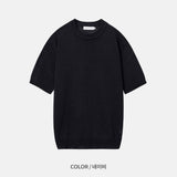 Linen Like Loose Half Knit