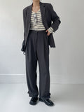 Jane Bjo High Waist Wide Slacks