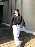 Crop Neo Hood Zip-Up