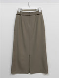 Newpopo Strap Long Skirt