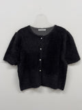 Pearl Puff Half Cardigan