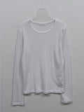 Sleeve See-through Long Sleeve T-shirt