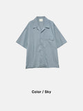 RN Open Collar Pocket Half Shirt