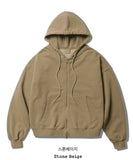 Pigment Crop Two Finder Hood Zip Up
