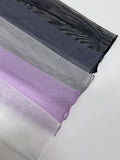 See-Through Shirring Layered Polar T-shirt