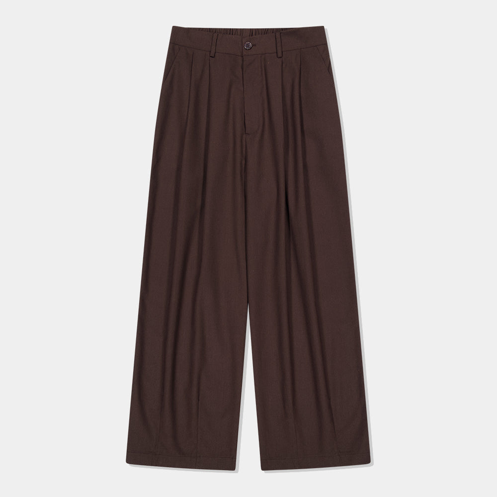 【KOOLOSET】Cooling Linen Two-Tuck Balloon Pants KOOLOSET (クロゼット) - クーリングリネンツータックバルーン