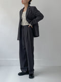Jane Bjo High Waist Wide Slacks