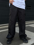 Vintage Washed Nylon Cargo Pants