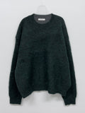 [unisex] Mixed Alpaca Brush Overfit Knit