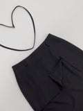 Newpopo Strap Long Skirt