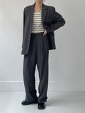 Jane Bjo High Waist Wide Slacks