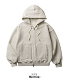 Hatch Lock Crop Hood Zip Up