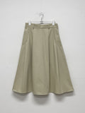 Lenny Cotton Hoole Flare Skirt