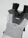 Garden Frill See-through T-shirt