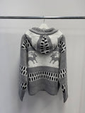 Clos Knit Hooded Zip-Up