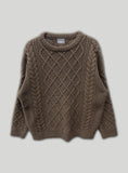 Moa Wool Twist Round Knit