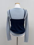 Miku Layered Knit T-shirt