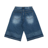 [Plan] Cutting Brush Washing Bermuda Denim