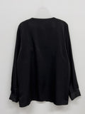 Antu shirring loose fit blouse