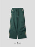 Nylon Track String Pants