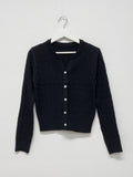 Cash Cable V-neck Knit