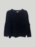 Moa Wool Twist Round Knit