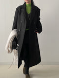 [unisex] Tommy Boucle Double Overfit Long Coat