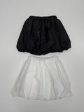 Padded Pumpkin Mini Skirt