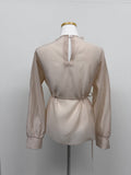 Solar Strap See-through Blouse