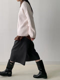 Rosie Tencel See-Through Loose Fit Blouse