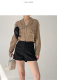 Isabelle pocket loose fit blouse