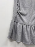 Shirring Frill Layered Sleeveless