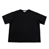 [1+1] Crop Layered Half Sleeve