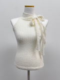 Brush Halterneck Bolero Set