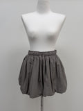 Pumpkin Banding Mini Skirt