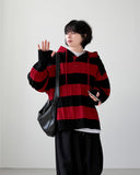 Devil Cable Hood Knit