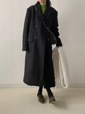 [unisex] Tommy Boucle Double Overfit Long Coat