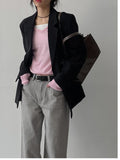 Nosh Yang V-neck Loose Fit Knit