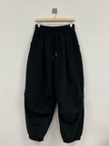 Hip-hop Balloon Brushed Jogger Pants