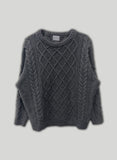 Moa Wool Twist Round Knit
