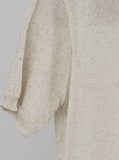 [Premium] Ete Linen Collar Short Sleeve Knit