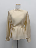 Solar Strap See-through Blouse