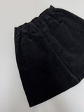 Bring corduroy A-line mini skirt