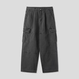 Ku Pigment Cut Cargo Pants