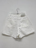 Basic short wide pants